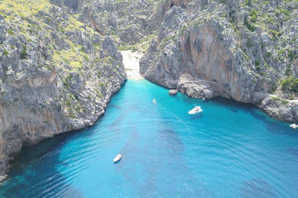 Balade en bateau à Sa Calobra et Cala Tuent